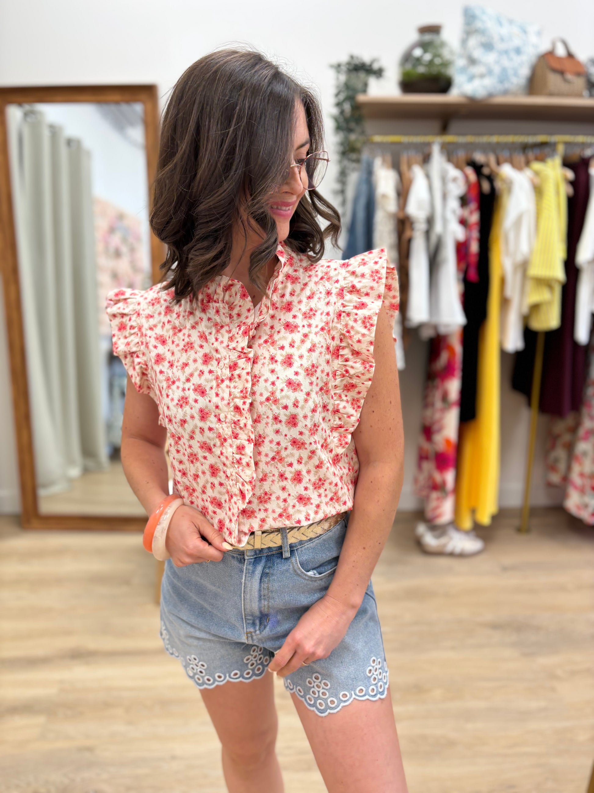 Blouse Sylvie rose