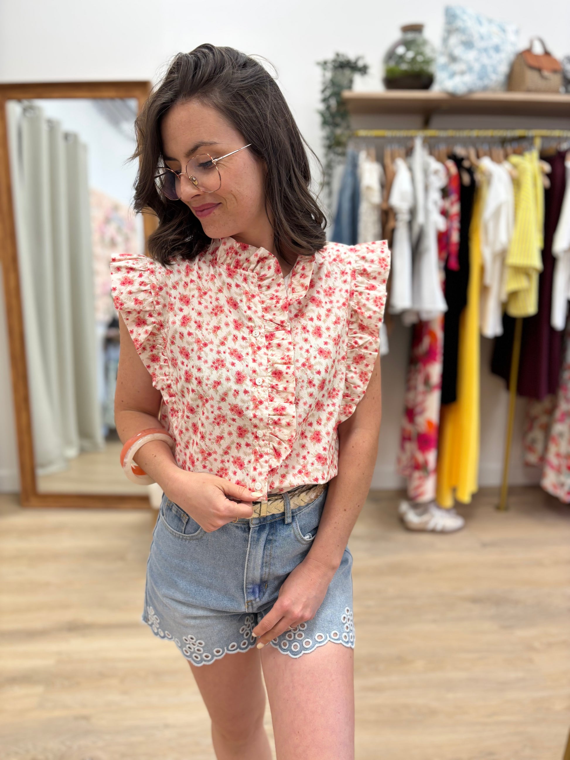 Blouse Sylvie rose