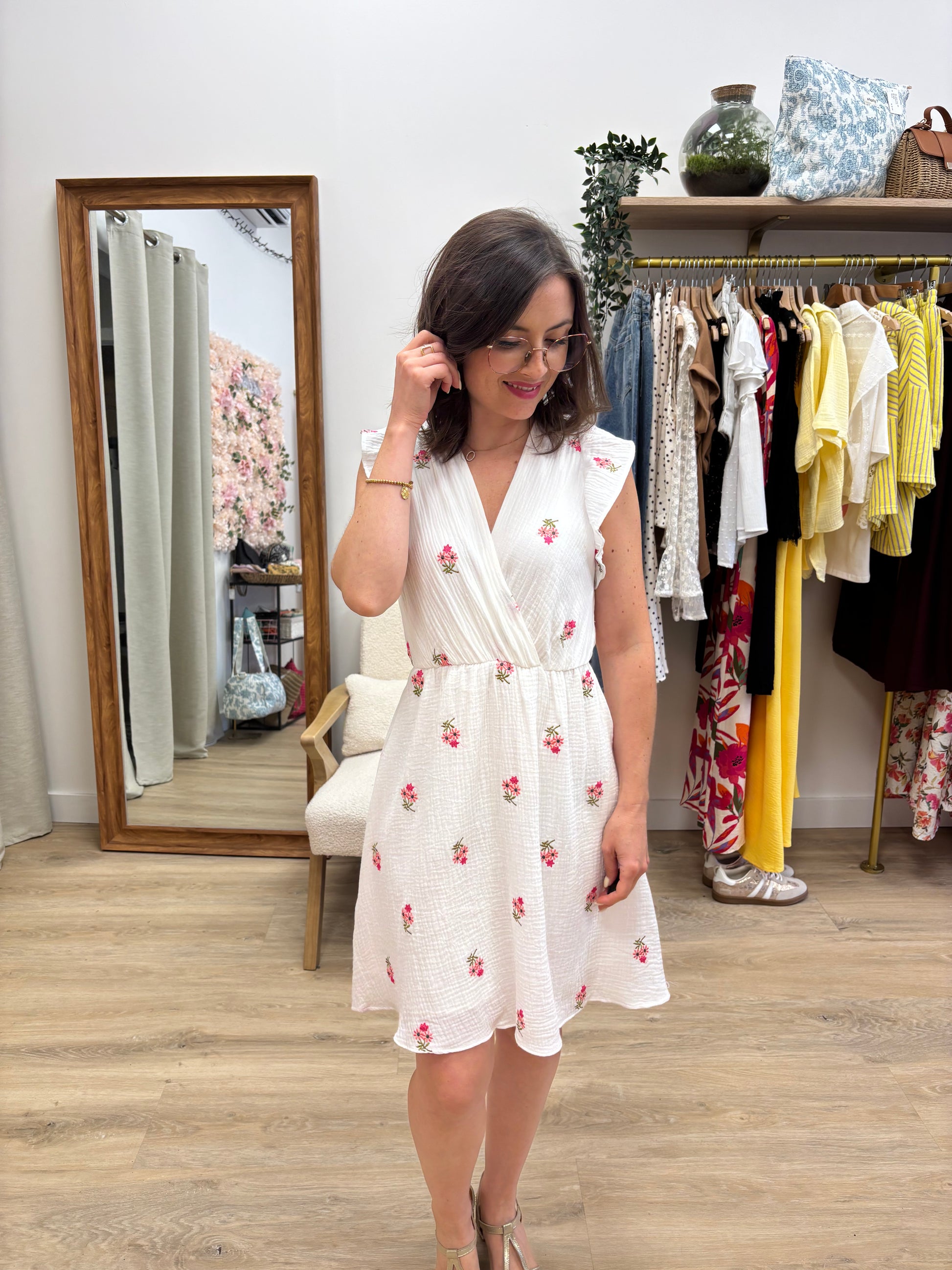 Robe Alma blanche