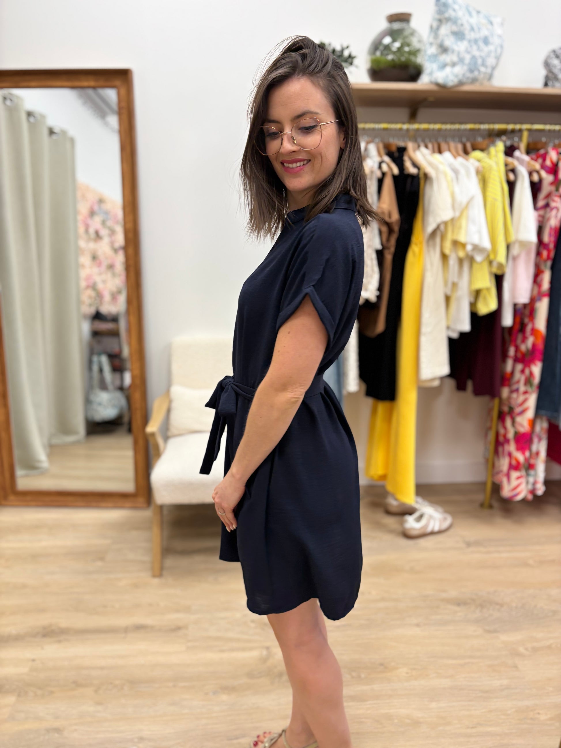 Robe Salomé marine