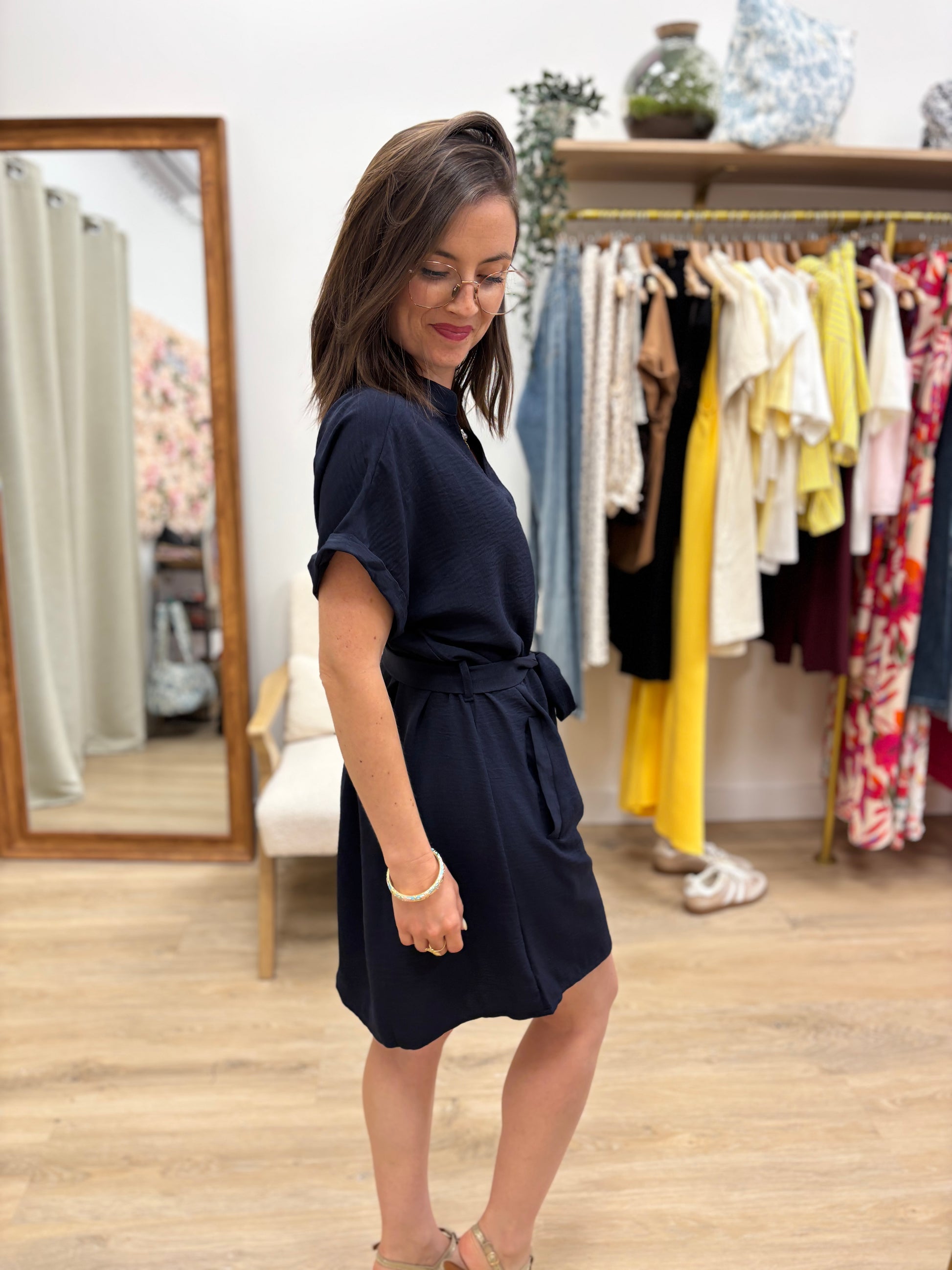Robe Salomé marine
