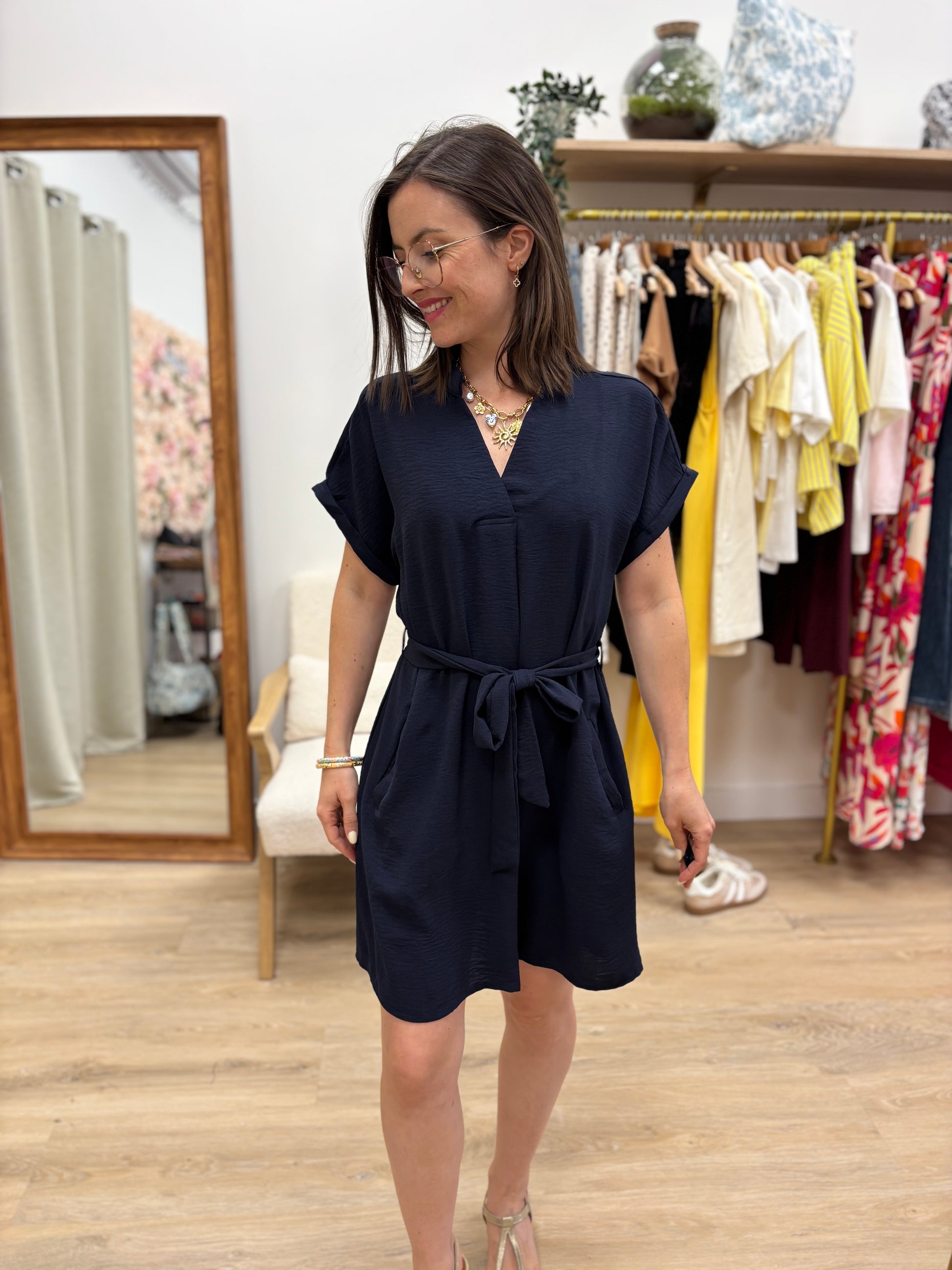 Robe Salomé marine