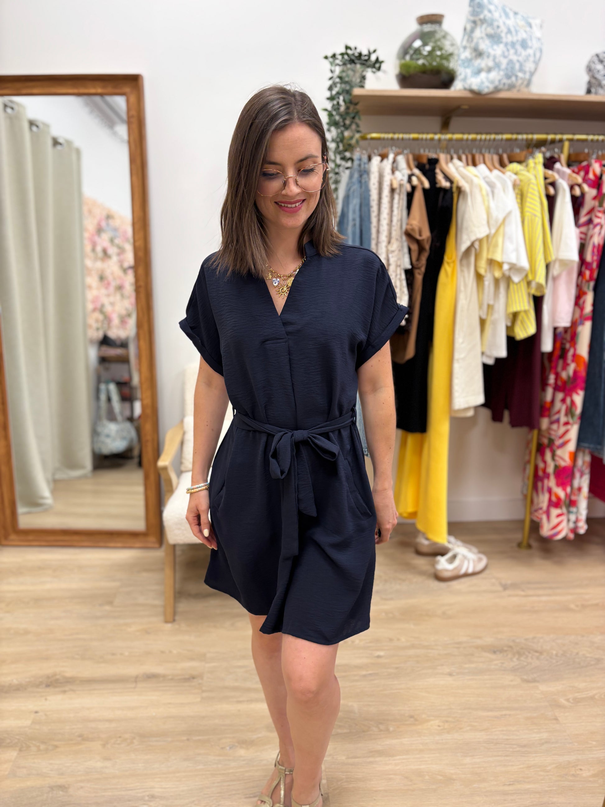 Robe Salomé marine
