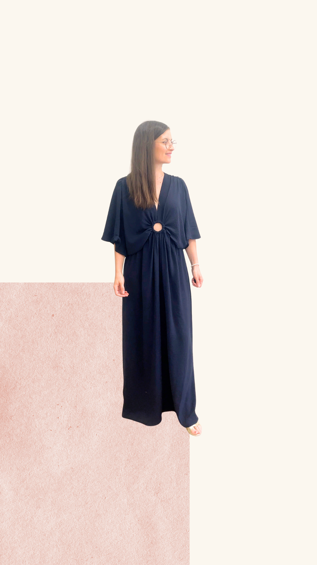 Combi pantalon Romy marine